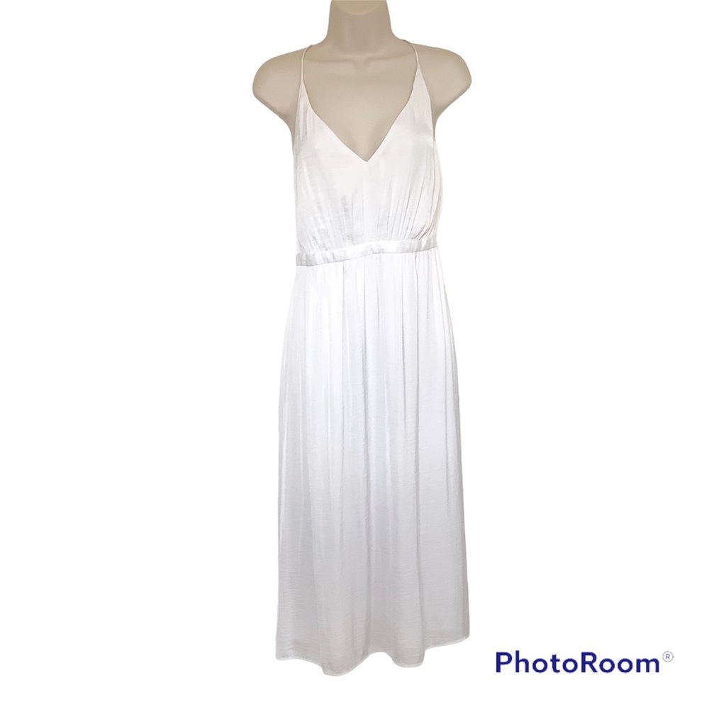 Urban Outfitters Kimchi Blue Halter Dress Womens Size 4 Marilyn Monroe White